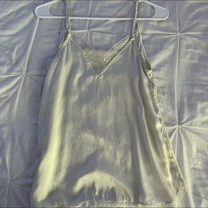 creme slip tank